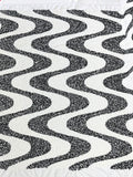 Wave Sequin Stretch Velvet 54" Wide| New Creations Fabric & Foam Inc. - New Creations Fabric & Foam Inc