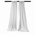 Backdrop Drape Curtain 5 Feet Wide x 9 Feet High, Polyester Poplin SEAMLESS 1 SETS.