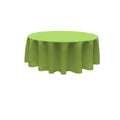 120" ROUND POLYESTER POPLIN TABLECLOTH - New Creations Fabric & Foam Inc