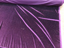 Purple Stretch Velvet With Glitter 59" Wide-Selena Fabric| New Creations Fabric & Foam Inc.