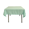 30"x30" SQUARE TABLECLOTH POLYESTER CHECKERED. - New Creations Fabric & Foam Inc