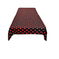 36" x 36" Square Big Polka Dot Poly Cotton Tablecloth - New Creations Fabric & Foam Inc