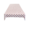 36" x 36" Square Small Polka Dot Poly Cotton Tablecloth - New Creations Fabric & Foam Inc