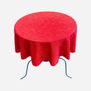 45" ROUND FULL COVERED GLITTER SHIMMER TABLECLOTH - New Creations Fabric & Foam Inc