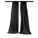 5 Feet Wide x 15 Feet High, Polyester Seamless Backdrop Drape Curtain Panel / Curtain Room Divider / 2 Panels - New Creations Fabric & Foam Inc