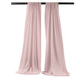 5 Feet Wide x 6 Feet High, Polyester Poplin Backdrop Drape Curtain Panel, Room Divider, 1 Pair - New Creations Fabric & Foam Inc