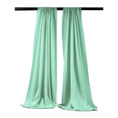 5 Feet Wide x 6 Feet High, Polyester Poplin Backdrop Drape Curtain Panel, Room Divider, 1 Pair - New Creations Fabric & Foam Inc