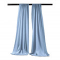 5 Feet Wide x 6 Feet High, Polyester Poplin Backdrop Drape Curtain Panel, Room Divider, 1 Pair - New Creations Fabric & Foam Inc