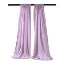 5 Feet Wide x 7 Feet High, Polyester Poplin Backdrop Drape Curtain Panel, Room Divider, 1 Pair - New Creations Fabric & Foam Inc