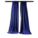 5 Feet Wide x 7 Feet High, Polyester Poplin Backdrop Drape Curtain Panel, Room Divider, 1 Pair - New Creations Fabric & Foam Inc
