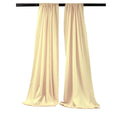 5 Feet Wide x 7 Feet High, Polyester Poplin Backdrop Drape Curtain Panel, Room Divider, 1 Pair - New Creations Fabric & Foam Inc