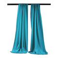 5 Feet Wide x 8 Feet High, Polyester Poplin Backdrop Drape Curtain Panel, Room Divider, 1 Pair - New Creations Fabric & Foam Inc