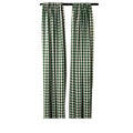 5 Feet Wide x 9 Feet High, Buffalo Checkered Country Plaid Gingham Checkered Backdrop Drapes Curtains Panels, 1 Pair - New Creations Fabric & Foam Inc