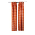 5 Feet Wide x 9 Feet High, Buffalo Checkered Country Plaid Gingham Checkered Backdrop Drapes Curtains Panels, 1 Pair - New Creations Fabric & Foam Inc