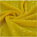 50" Wide Mini Glitz Disc Sequins Fabric By The Yard - New Creations Fabric & Foam Inc