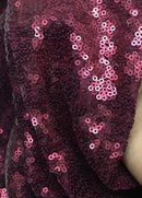 50" Wide Mini Glitz Disc Sequins Fabric By The Yard - New Creations Fabric & Foam Inc