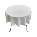 54" ROUND FULL COVERED GLITTER SHIMMER TABLECLOTH - New Creations Fabric & Foam Inc