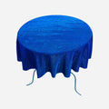 54" ROUND FULL COVERED GLITTER SHIMMER TABLECLOTH - New Creations Fabric & Foam Inc