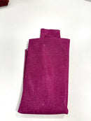 54" ROUND FULL COVERED GLITTER SHIMMER TABLECLOTH - New Creations Fabric & Foam Inc