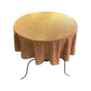 58" ROUND FULL COVERED GLITTER SHIMMER TABLECLOTH - New Creations Fabric & Foam Inc