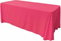90" Wide by 108" Long Rectangular Polyester Poplin Seamless Tablecloth - Rounded Corners - New Creations Fabric & Foam Inc