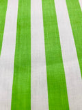 58/59" Wide by 1" Stripe Poly Cotton Fabric By The Yard
