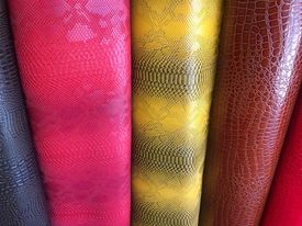 White Faux Viper Snake Skin Vinyl-faux Leather-3D Scales-sold By The Yard (Pick a Size)