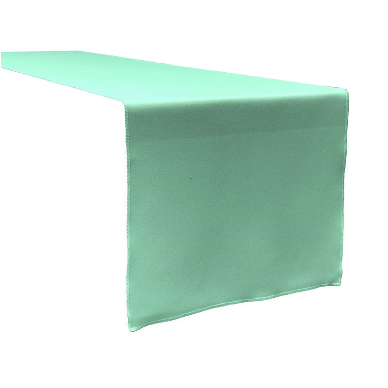 14" x 108" Polyester Poplin Table Runner, Ideal for Wedding, Baby Shower, Home, Restaurant,