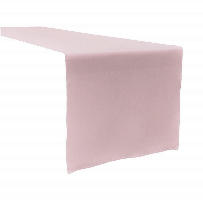 14" x 90" Polyester Poplin Table Runner, Ideal for Wedding, Baby Shower, Home, Restaurant,