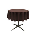 42" ROUND POLYESTER POPLIN TABLECLOTH
