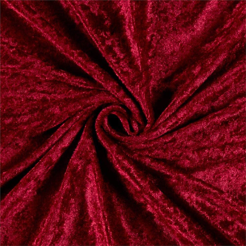 Solid Crushed Velour Stretch Velvet Fabric 59/60" Wide Sold By The Yard.