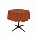 42" ROUND POLYESTER POPLIN TABLECLOTH