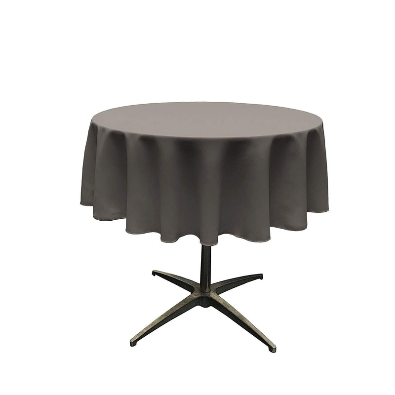 42" ROUND POLYESTER POPLIN TABLECLOTH