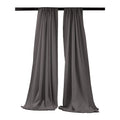 5 Feet Wide x 6 Feet High, Polyester Poplin Backdrop Drape Curtain Panel, Room Divider, 1 Pair