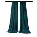 5 Feet Wide x 6 Feet High, Polyester Poplin Backdrop Drape Curtain Panel, Room Divider, 1 Pair