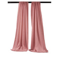 5 Feet Wide x 6 Feet High, Polyester Poplin Backdrop Drape Curtain Panel, Room Divider, 1 Pair