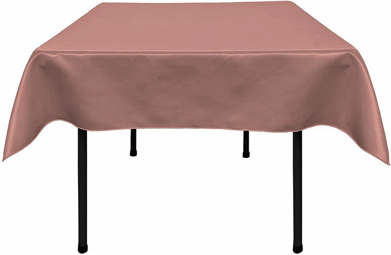 36"x36" SQUARE BRIDAL SATIN TABLECLOTH
