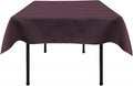 36"x36" SQUARE BRIDAL SATIN TABLECLOTH