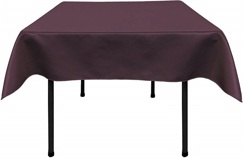 36"x36" SQUARE BRIDAL SATIN TABLECLOTH