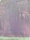 FOGGY SHATTERED GLASS FOIL SPANDEX FABRIC (by the yard) - New Creations Fabric & Foam Inc