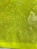 FOGGY SHATTERED GLASS FOIL SPANDEX FABRIC (by the yard) - New Creations Fabric & Foam Inc