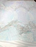 Fringe sequin Fabric 54” Wide| New Creations Fabric & Foam Inc. - New Creations Fabric & Foam Inc