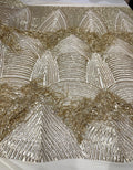 Fringe sequin Fabric 54” Wide| New Creations Fabric & Foam Inc. - New Creations Fabric & Foam Inc