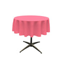 42" ROUND POLYESTER POPLIN TABLECLOTH