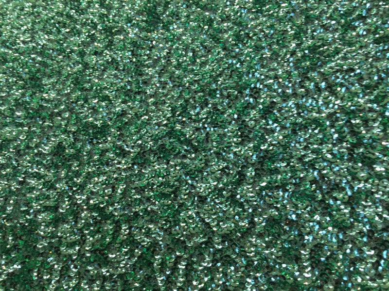 Mint mermaid fish scales sequins- seaweed sequins design- sold by the yard.58" wide.