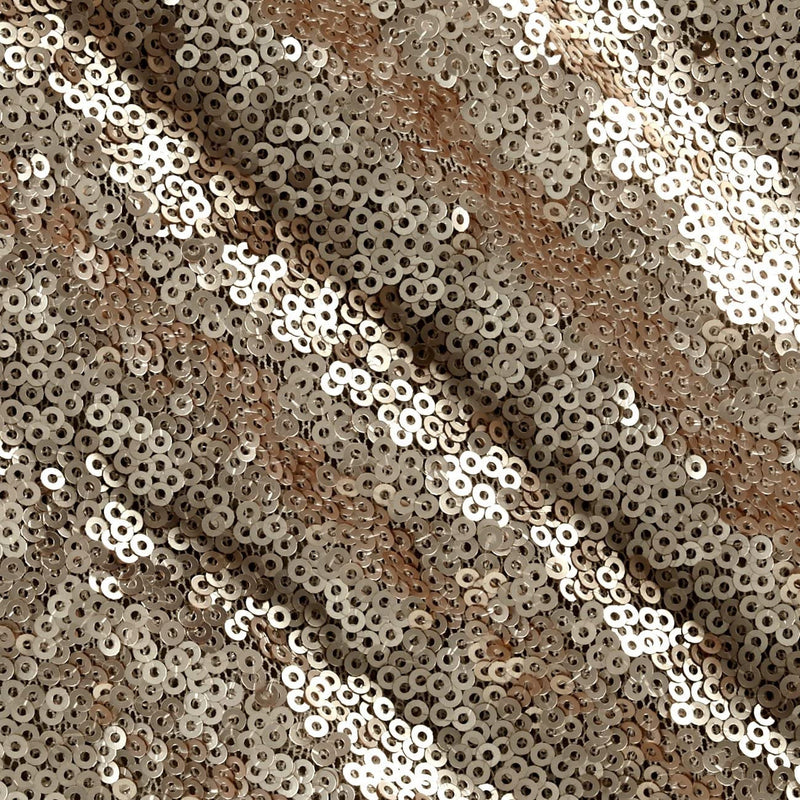 New Creations Fabric & Foam Inc, 50" Wide Mini Glitz Disc Sequins Fabric By The Yard