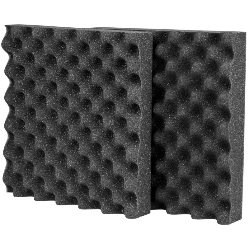 Acoustic Foam 1-1/2" x 12" x 12" 2 Pieces UL 94