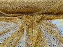All Over Beaded Lace 54" Wide| New Creations Fabric & Foam Inc.