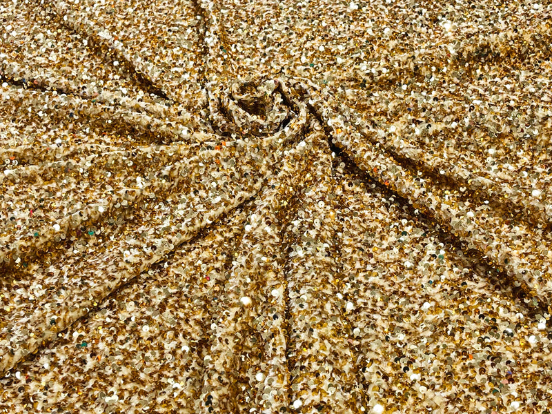 SEQUIN STRETCH VELVET (by the yard)