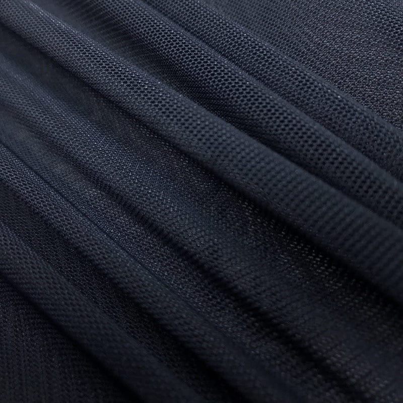 SOLID NYLON SPANDEX POWER MESH (by the yard)